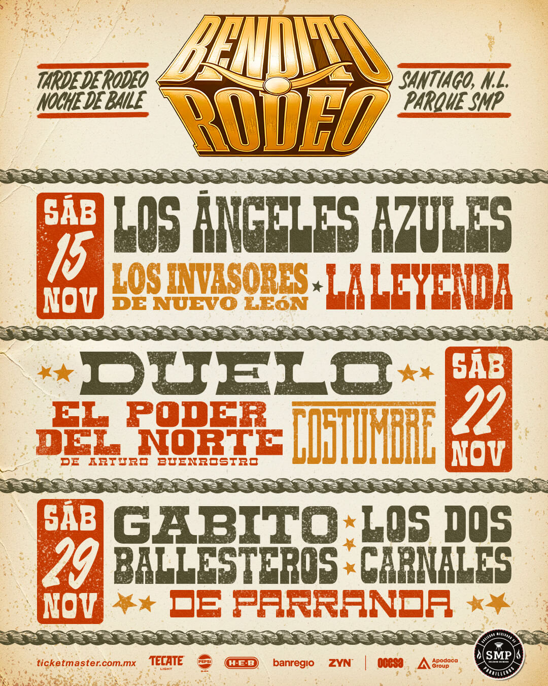 Festival Bendito Rodeo - Póster Oficial