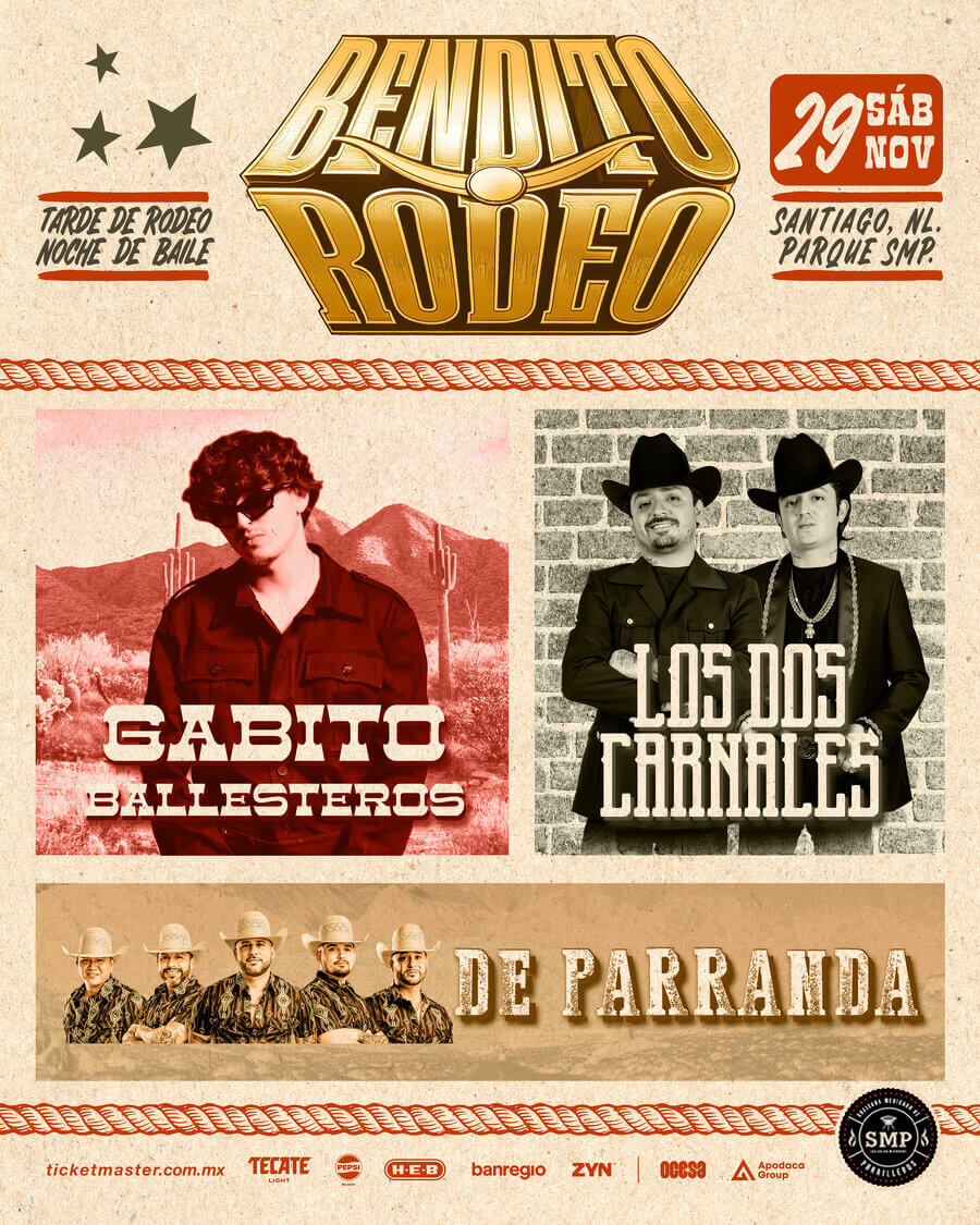 Poster for Noviembre 29 - Gabito Ballesteros, Los Dos Carnales, De Parranda